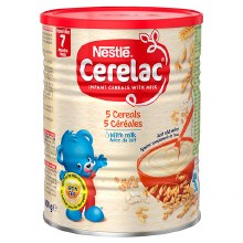 5 CEREALS WITH MILK 400g