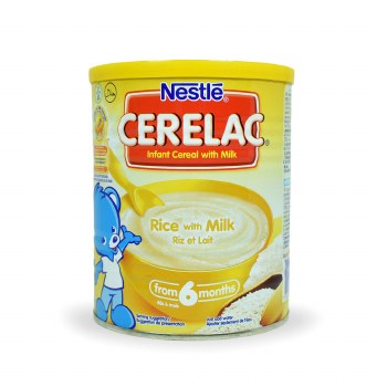 CERELAC RICE AND MILK 400G