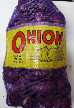 Onion Red 25 LB bag