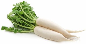 Daikon W/ Lvs PER LB